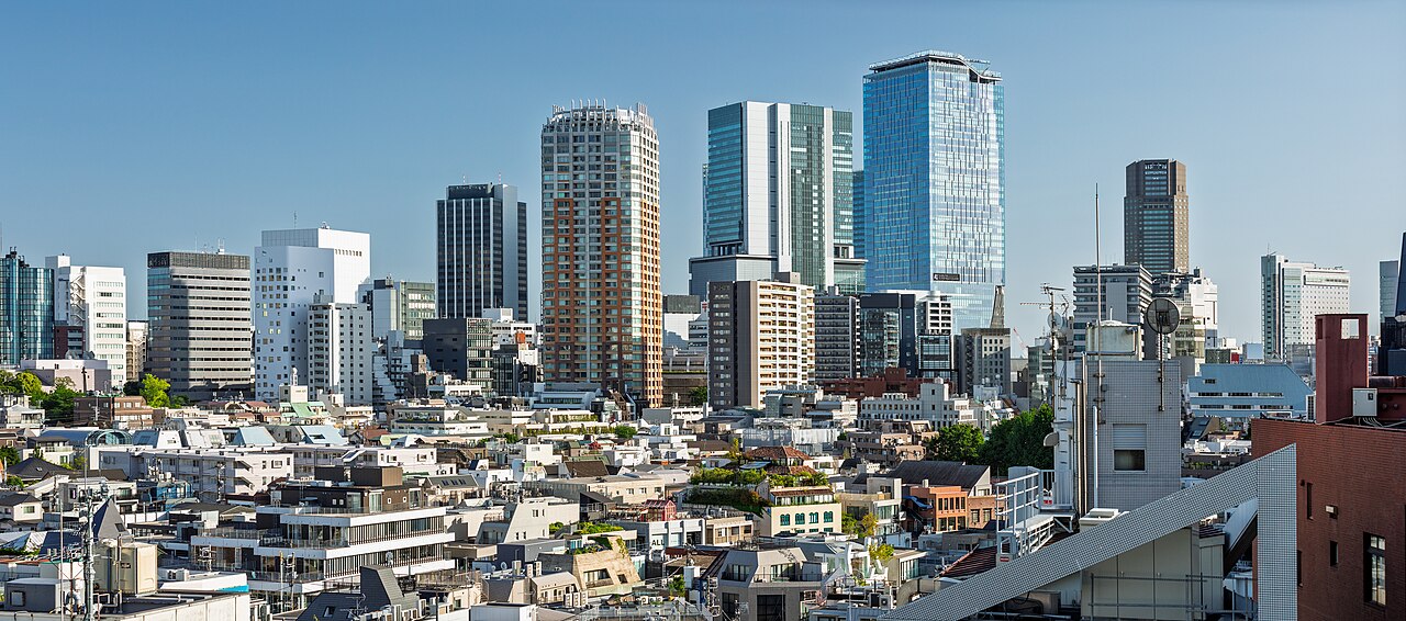 渋谷駅周辺の高層ビル群