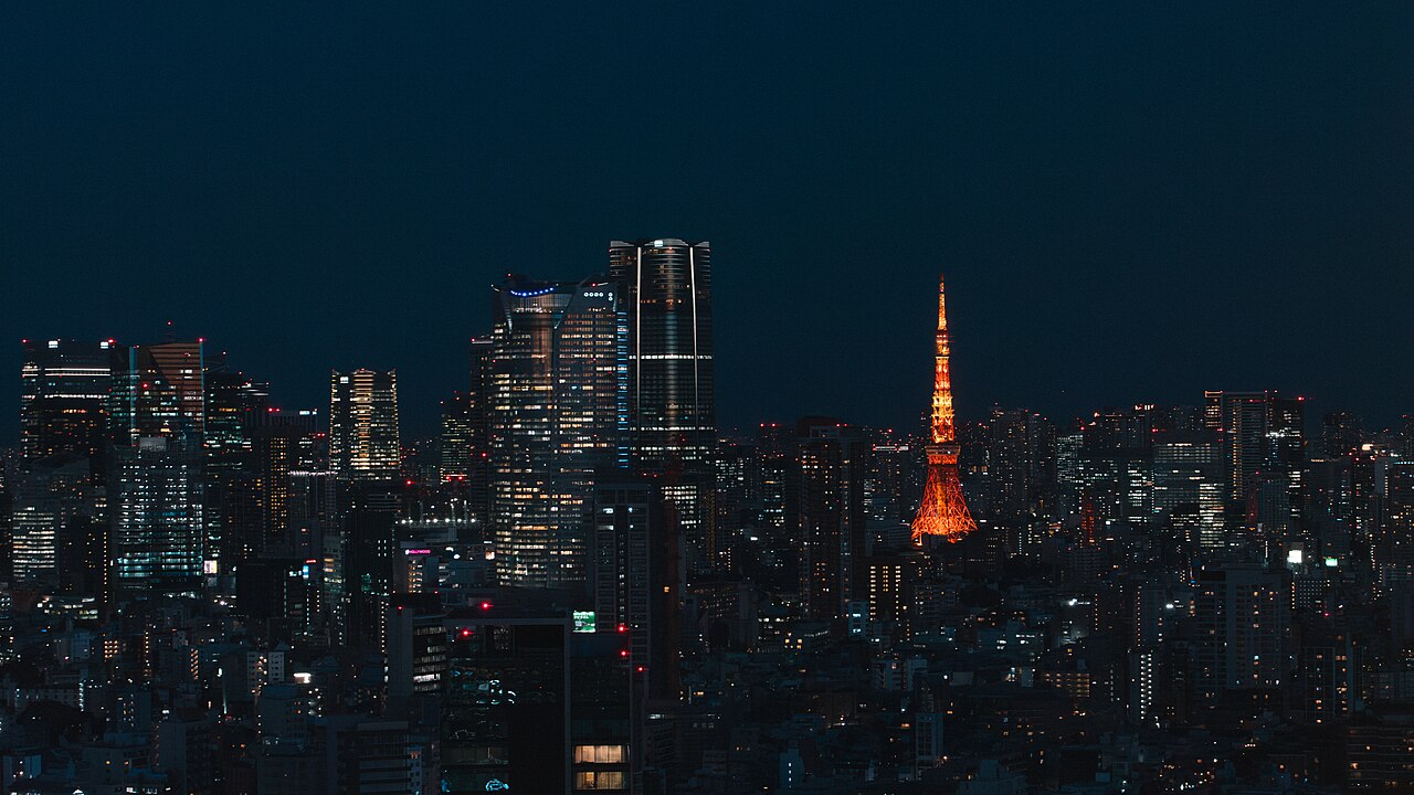 東京都港区の夜景