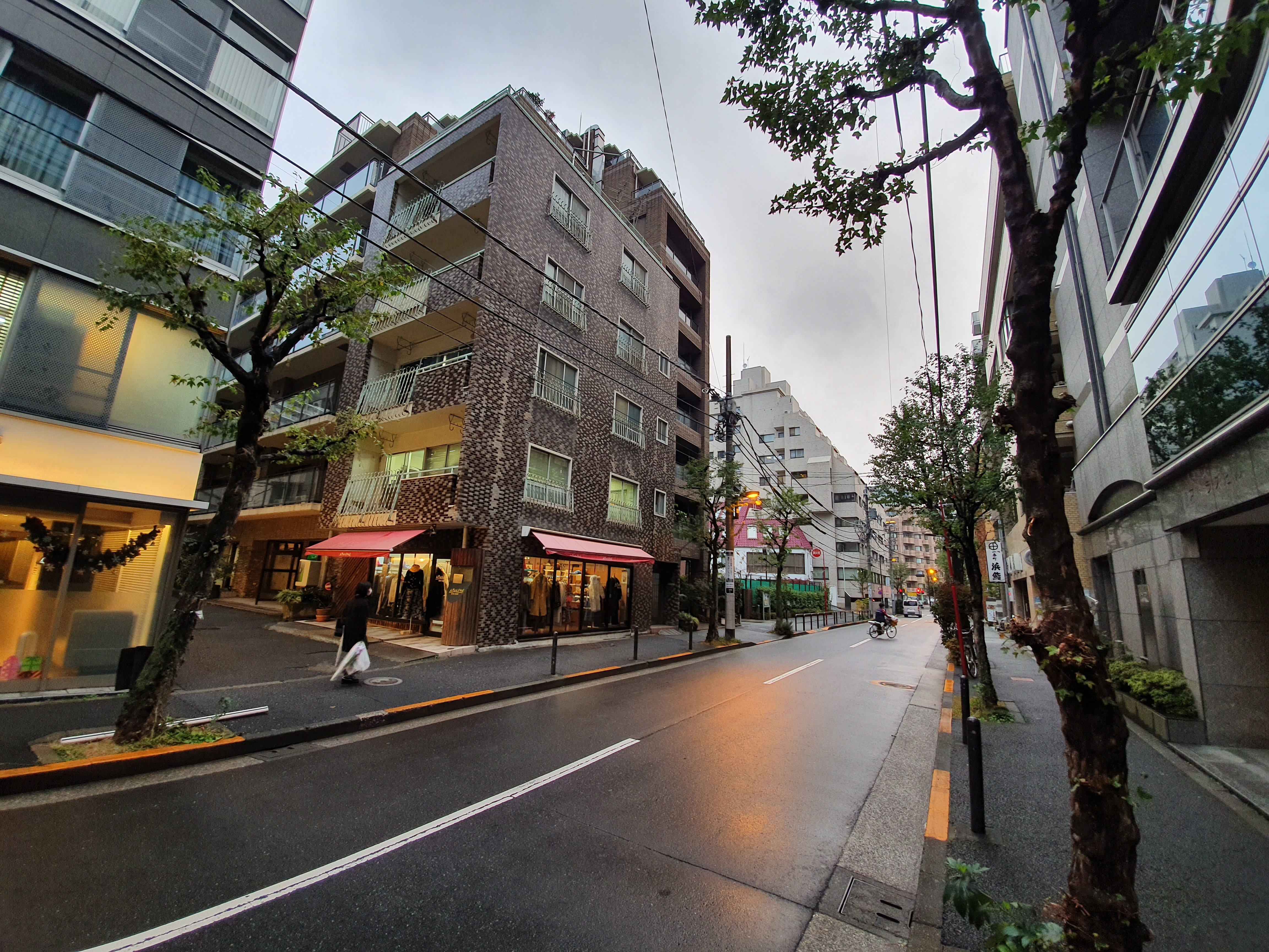 千代田区一番町の住宅街の風景