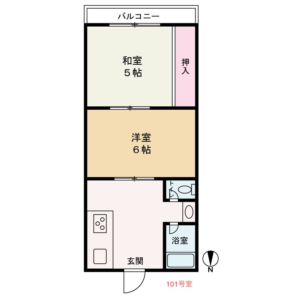 東府中アパート thumbnail 5